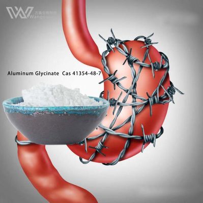 Trattamento gastrico API Aluminum Glycinate Cas farmaceutico 41354-48-7