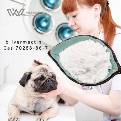 Polvere pura di ivermectina USP36, anti agenti parassitari Mk933 per gli animali domestici e veterinari